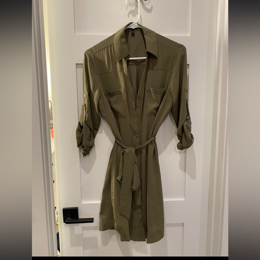 Express Portofino shirt dress